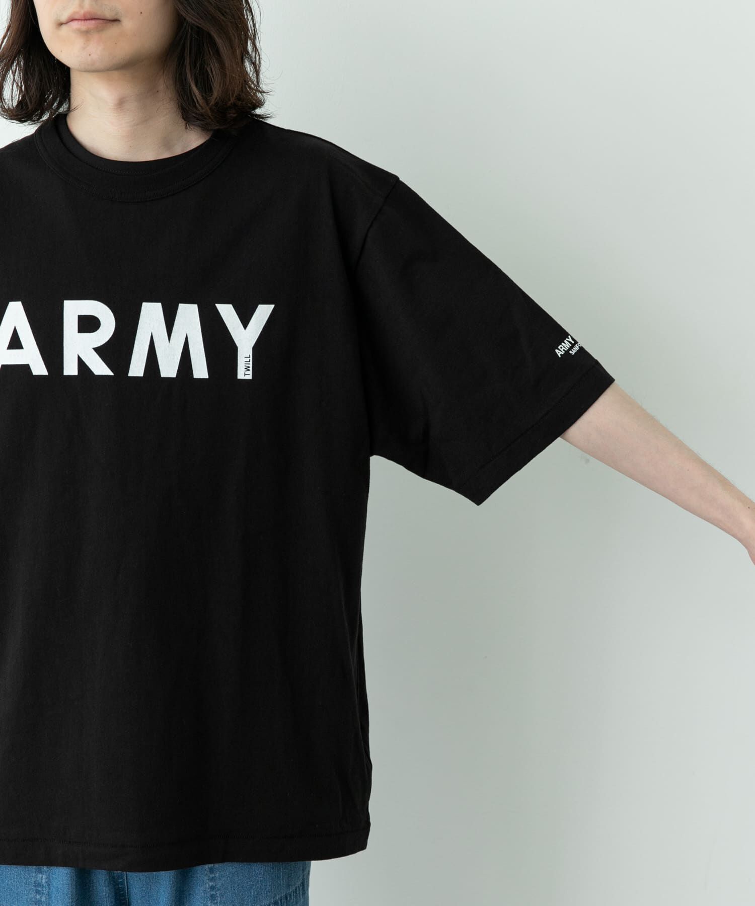 Sonny Label 「ARMY TWILL　PRINT HSTEE ARMY」|Tシャツ・カットソー|