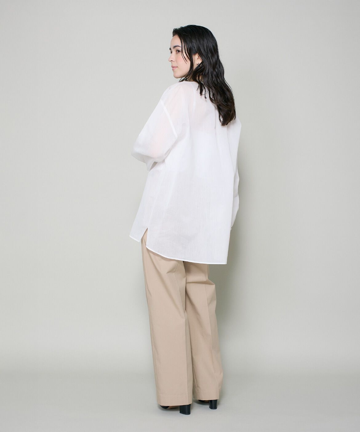 DAY by DAY it&rsquo;s international「コットンシルクフリルデザインブラウス」|シャツ・ブラウス|
