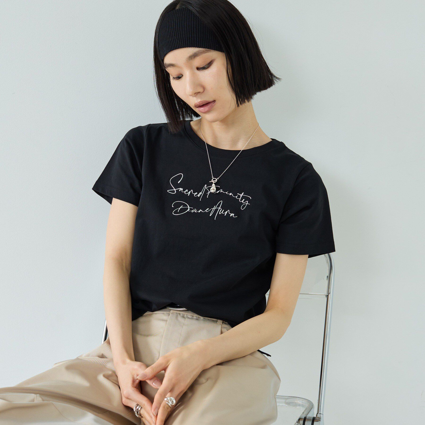 GALLEST「3DプリントロゴTシャツ」|Tシャツ・カットソー|