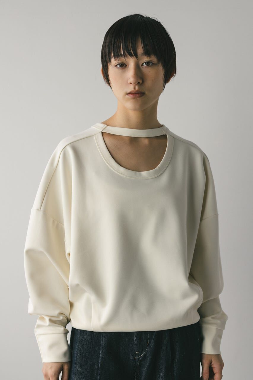 STYLEMIXER「バックオープンカットトップ」|Tシャツ・カットソー|