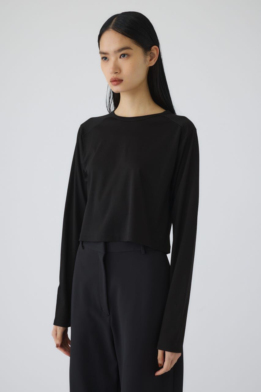 RIM.ARK 「Silky long T/SH」|Tシャツ・カットソー|BLK