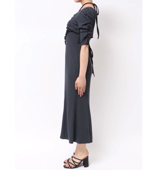 dazzlin「アシメレイヤードカットワンピース」|ワンピース|
