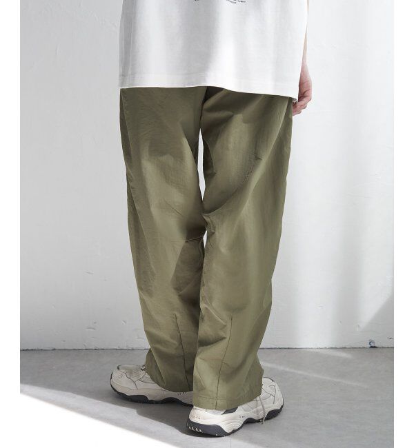 VENCE share style「ナイロンカーブパンツ」|デニム|