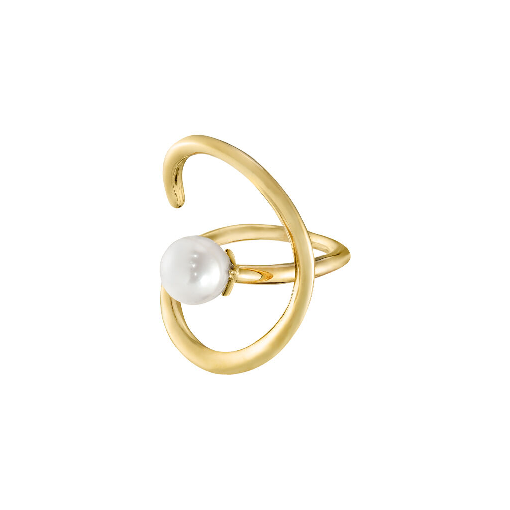 STAR JEWELRY「PEARL EAR CUFF」|イヤリング|