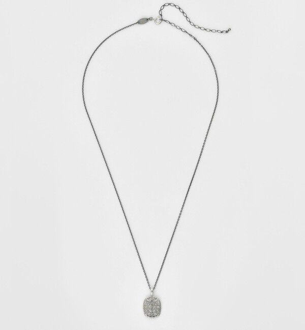 agete「シルバーダイヤモンドネックレス（0.06ct ）」|ネックレス|