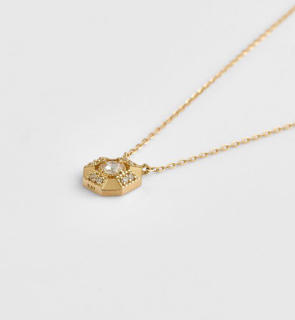 agete「K18ダイヤモンドネックレス（ 0.07ct）」|ネックレス|