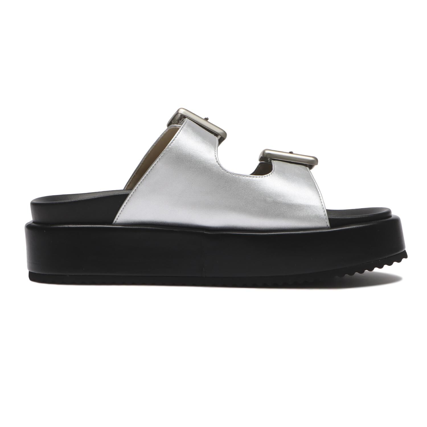 JOLI ENCORE「【JOLI ENCORE(FR)】DOUBLE BELT PLATFORM SANDALS」|サンダル|
