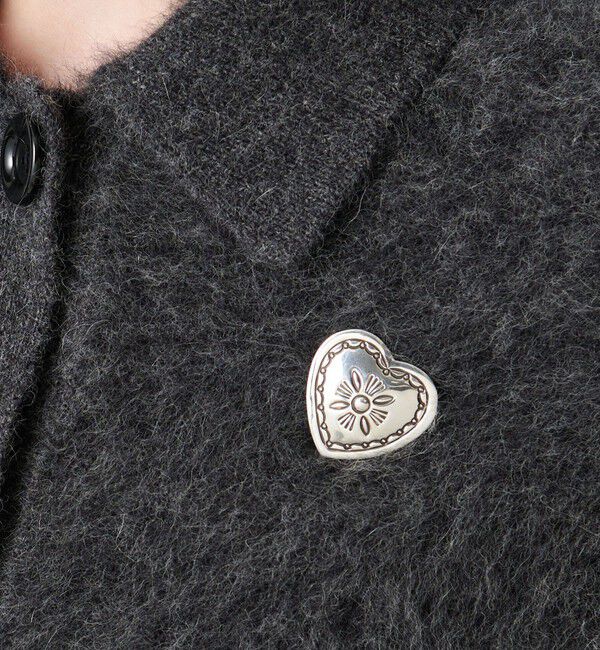 UNITED ARROWS「＜HARPO＞ハート ブローチ」|ブローチ・コサージュ|