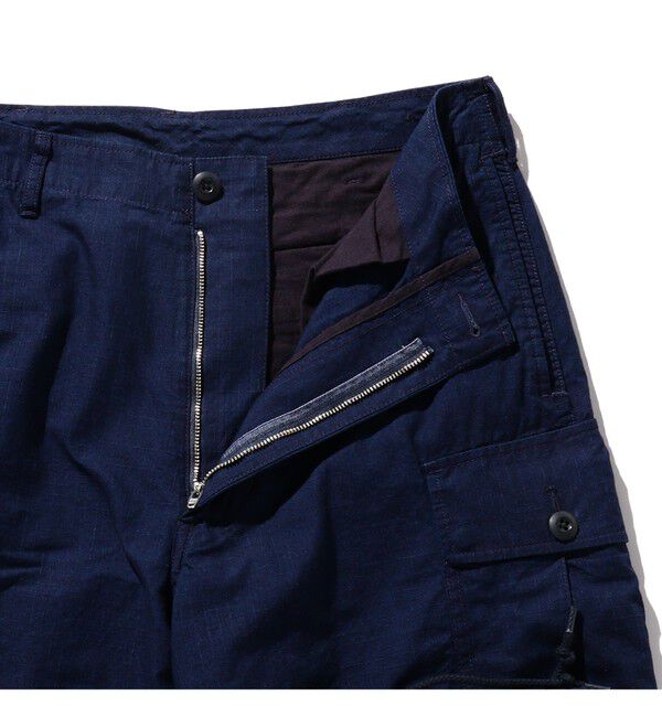 BEAMS PLUS「MIL 6 Pocket Indigo Ripstop」|チノ|