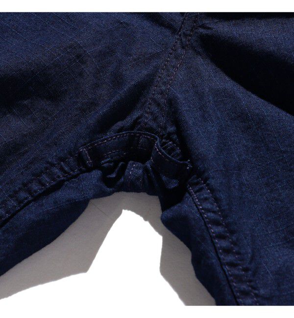 BEAMS PLUS「MIL 6 Pocket Indigo Ripstop」|チノ|