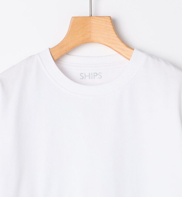 SHIPS KIDS「SHIPS KIDS:100～130cm /ファスナー ポケット付き ロング スリーブ Tシャツ」|Tシャツ・カットソー|