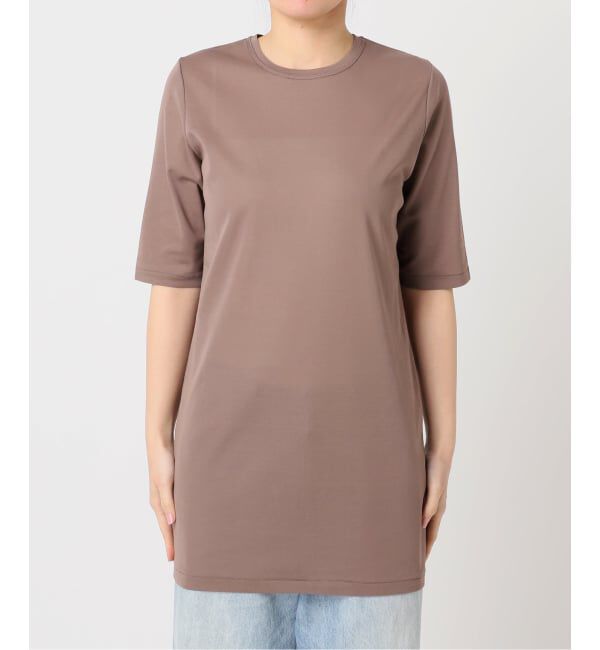 Plage「《一部店舗・WEB限定》LIGHT SHEER ハーフスリーブ Tシャツ」|Tシャツ・カットソー|