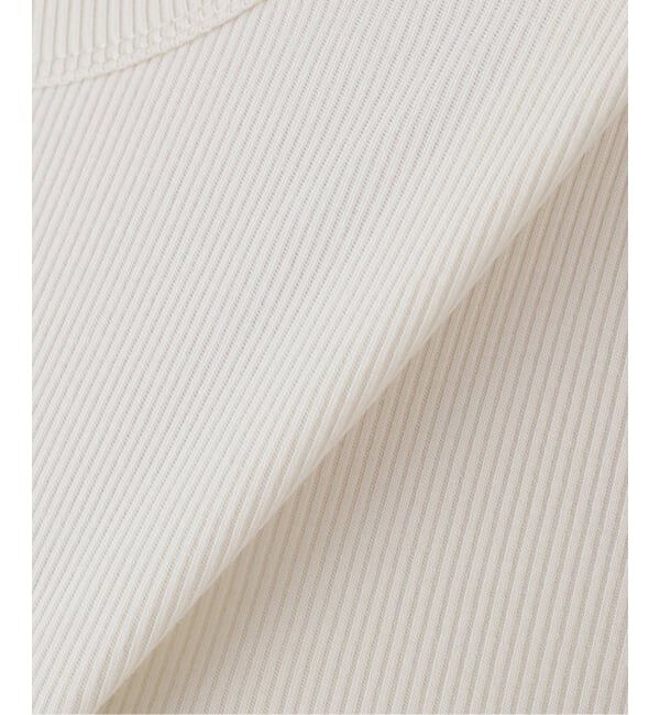 FRAMeWORK「JANE SMITH cotton rayon rib compact tee」|Tシャツ・カットソー|