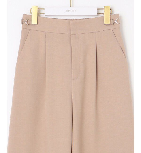 ANY SIS「【洗える】ビットポイント ワイドパンツ」|その他|