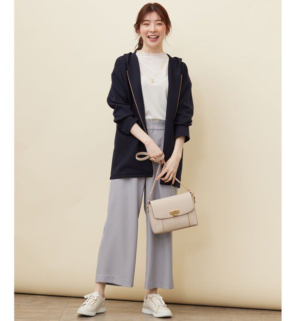 ANY SIS「【洗える】ビットポイント ワイドパンツ」|その他|
