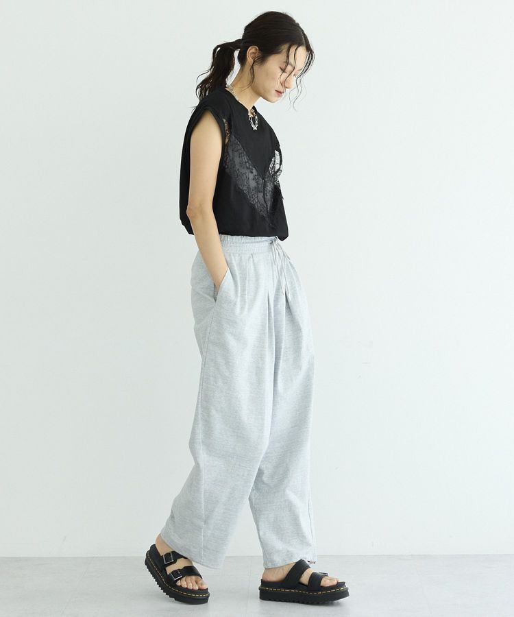 GARAGE OF GOOD CLOTHING「【EC限定】レースドッキングTシャツ」|Tシャツ・カットソー|