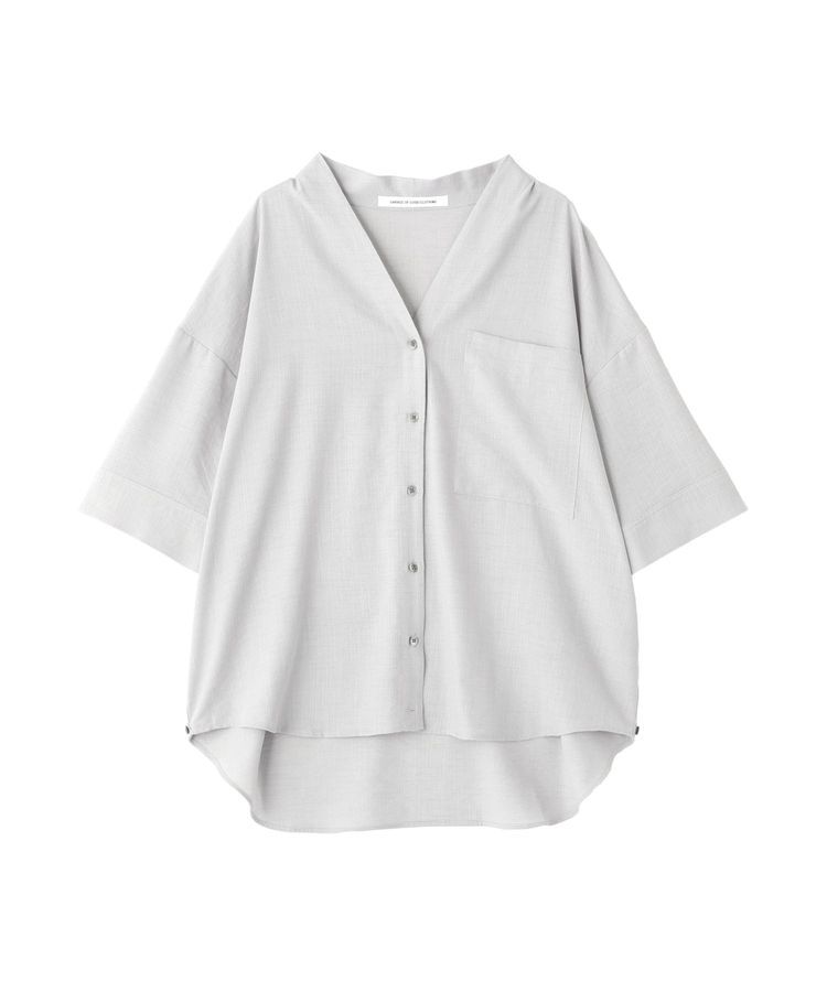 GARAGE OF GOOD CLOTHING「リネンライクレーヨンスキッパーシャツ」|シャツ・ブラウス|