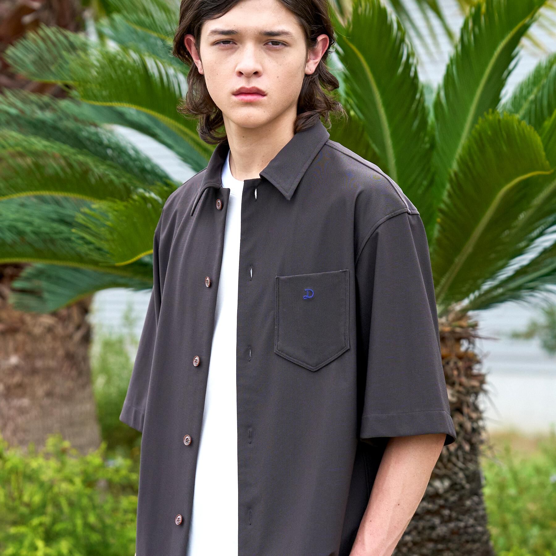 DRESSTERIOR「【接触冷感/UVカット/ウォッシャブル/Safari5月号掲載】AIRTOOL ハーフスリーブシャツ」|シャツ・ブラウス|