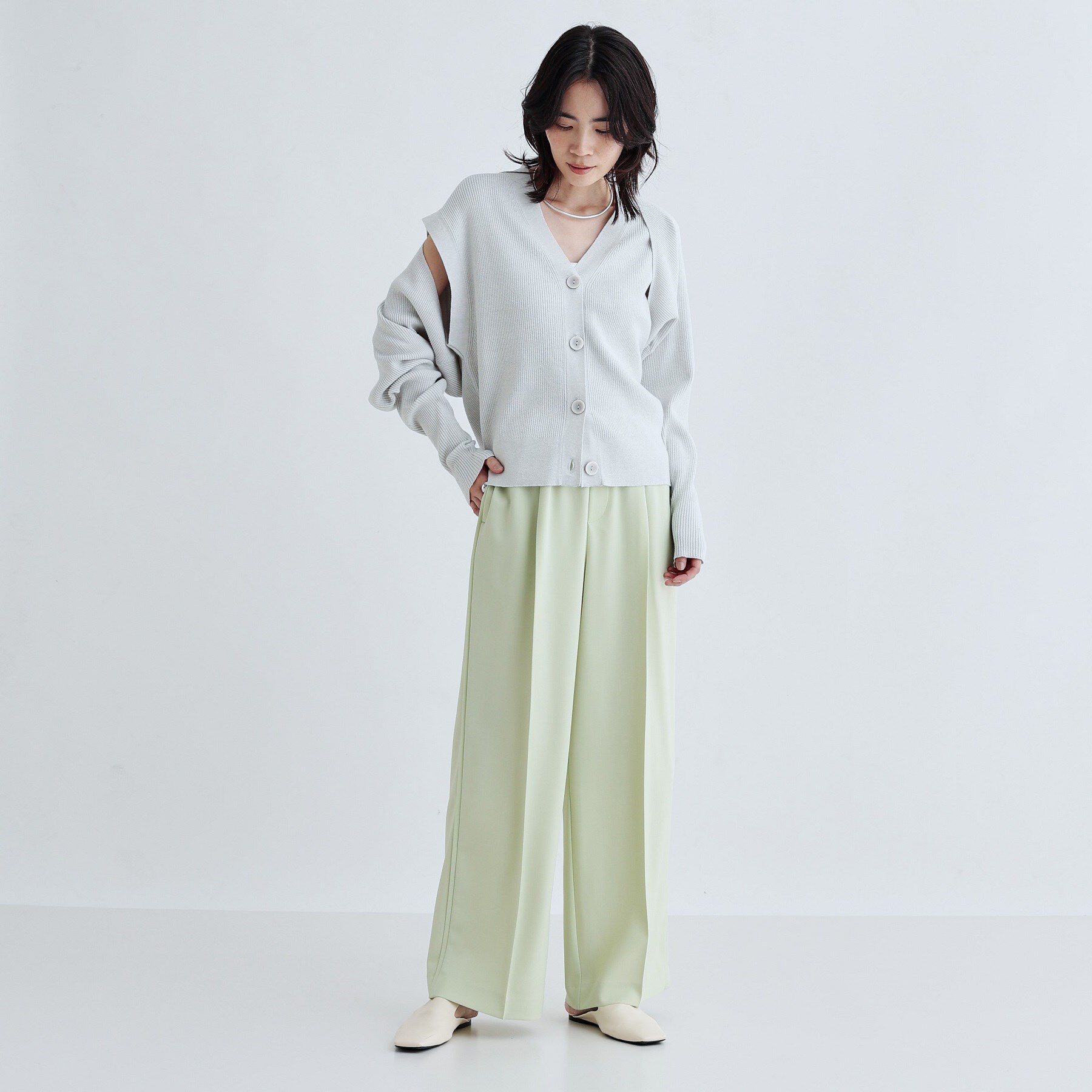 GALLEST「ボレロツインニット」|カーディガン|