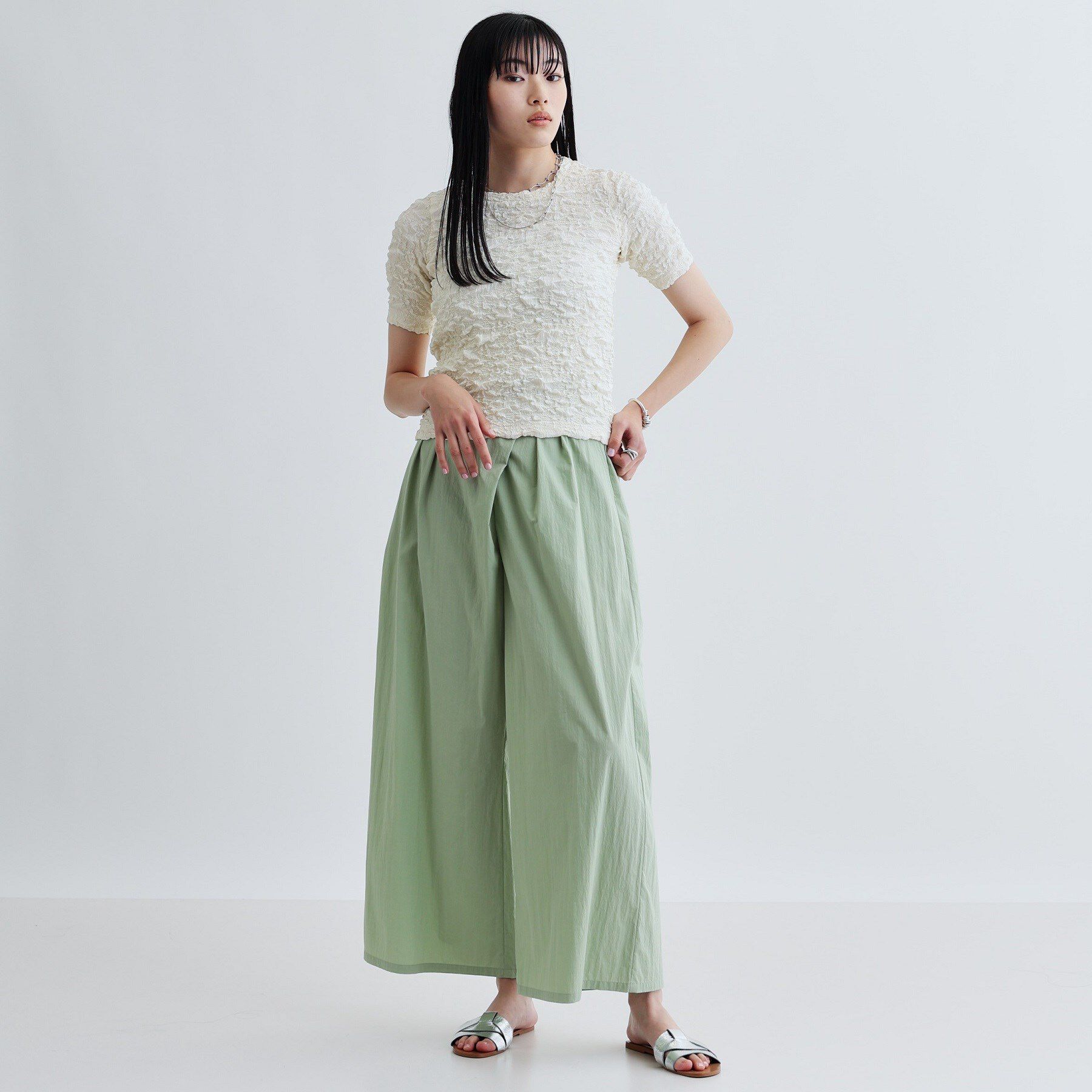 GALLEST「【セットアップ可能】ふくれジャカードトップス」|Tシャツ・カットソー|