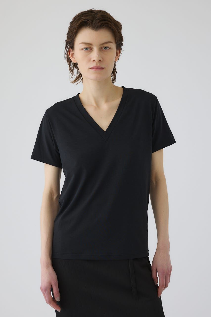 RIM.ARK 「Smooth texture v-neck tee」|Tシャツ・カットソー|