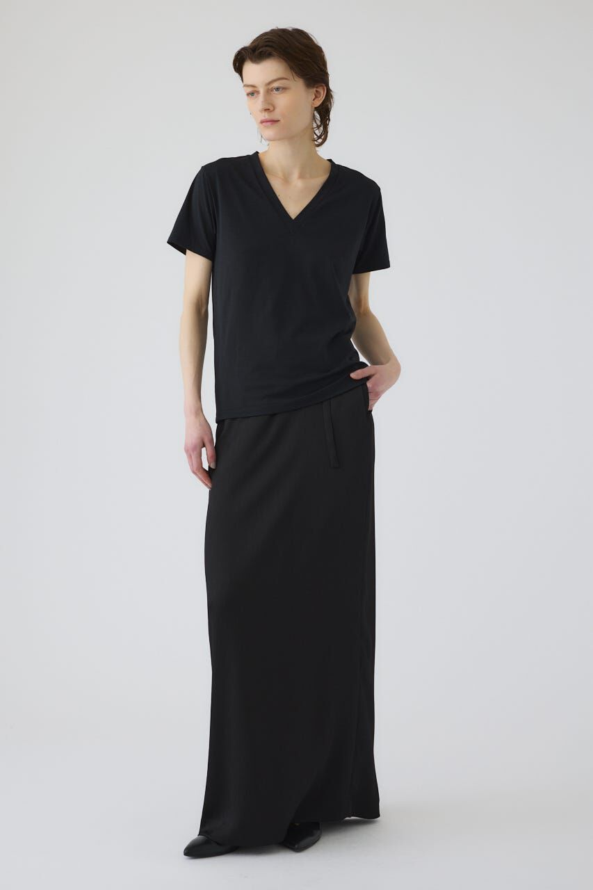RIM.ARK 「Smooth texture v-neck tee」|Tシャツ・カットソー|