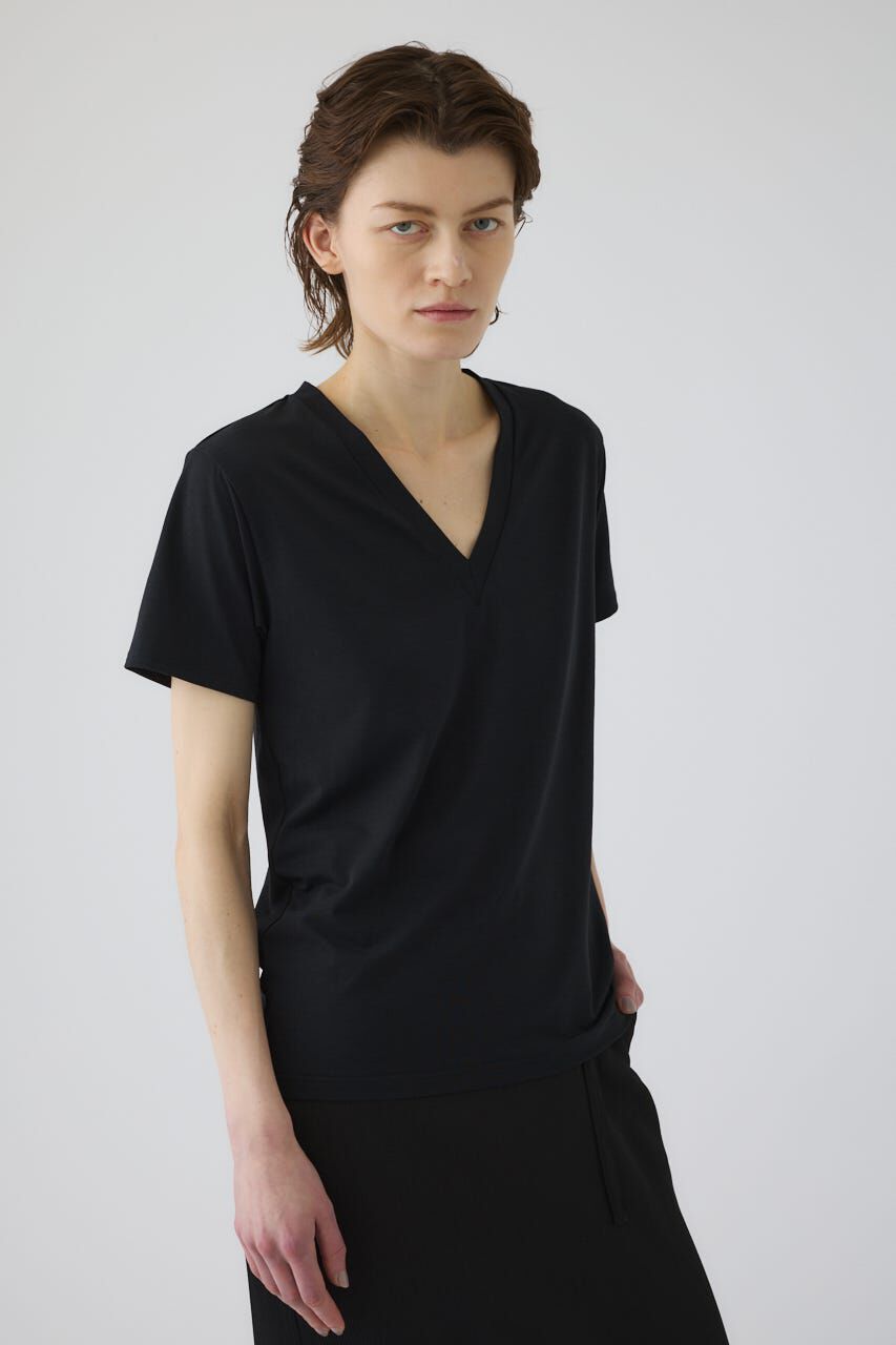 RIM.ARK 「Smooth texture v-neck tee」|Tシャツ・カットソー|
