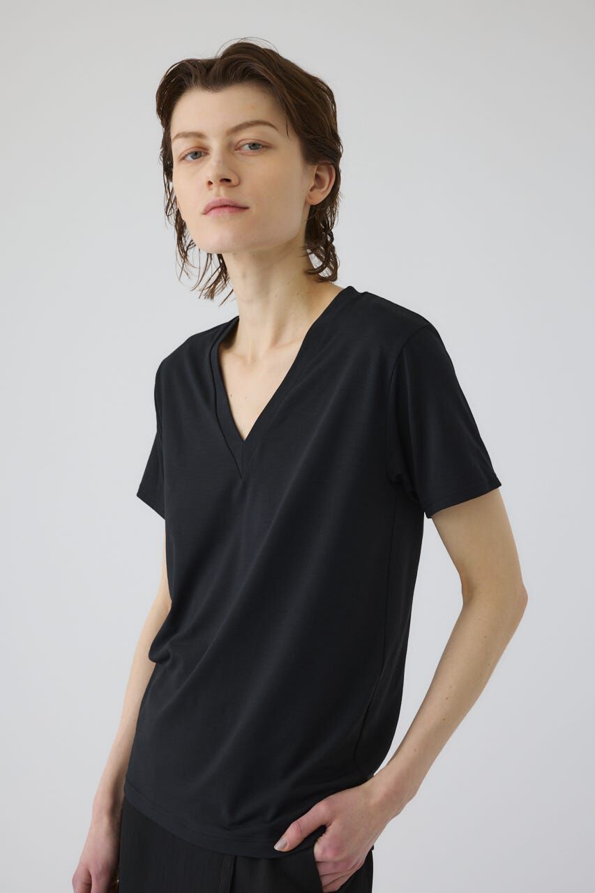 RIM.ARK 「Smooth texture v-neck tee」|Tシャツ・カットソー|