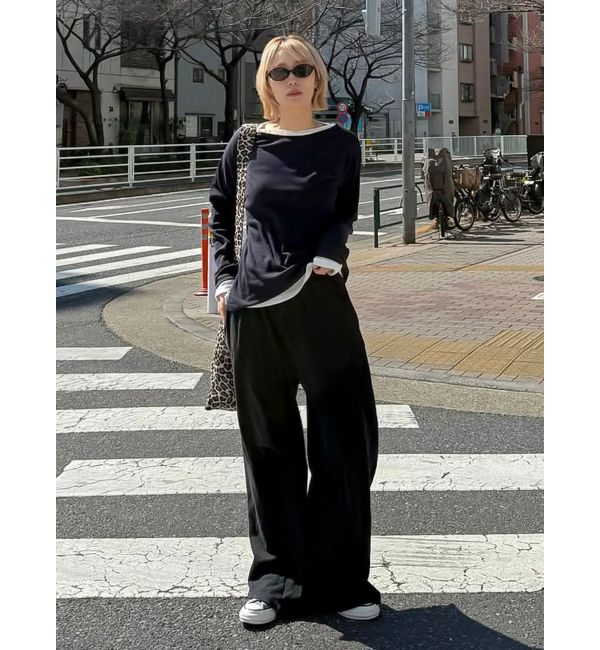 Ungrid「シアーフィットロングスリーブTee」|Tシャツ・カットソー|