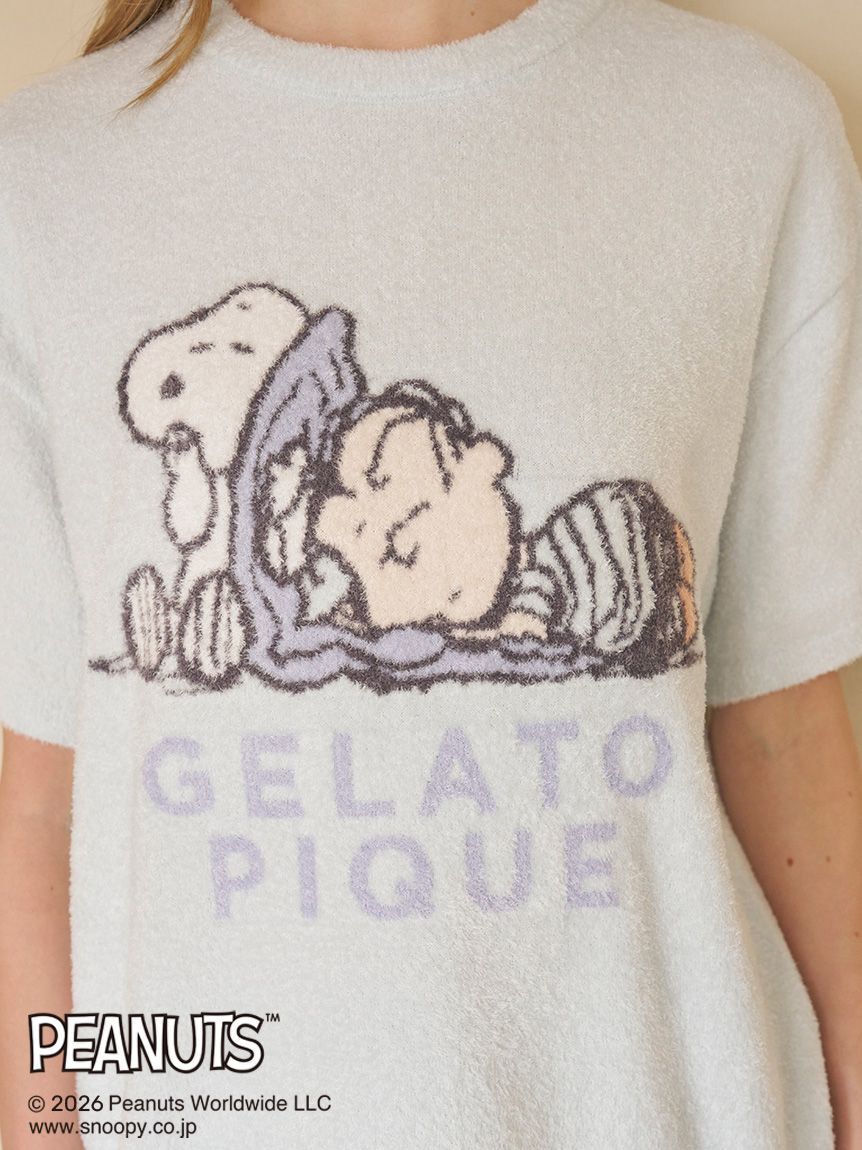gelato pique「【PEANUTS】スムーズィージャガードプルオーバー」|ルームウェア|