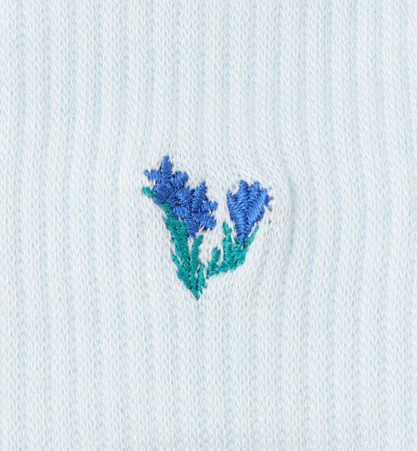 MACKINTOSH PHILOSOPHY「【WEB&一部店舗限定】フラワーワンポイントソックス」|ソックス|
