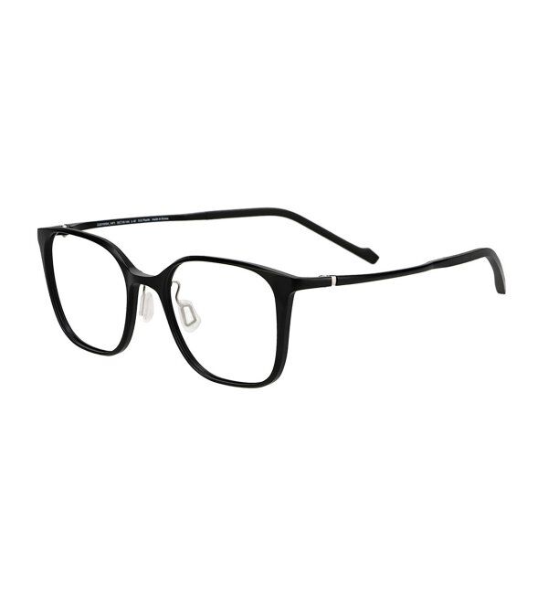 「ウェリントン型 メガネ｜ 軽量 柔軟性｜伊達メガネ 度付きメガネ｜Zoff｜SMART Skinny   レンズ交換券付」|メガネ|