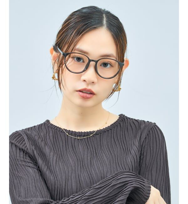  「ボストン型 メガネ | 伊達メガネ 度付きメガネユニセックス  Zoff｜FASHION  レンズ交換券付」|メガネ|