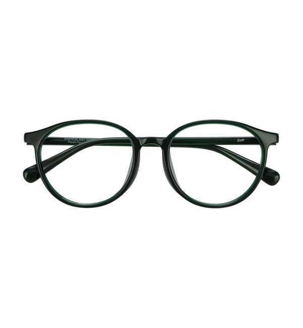  「ボストン型 メガネ | 伊達メガネ 度付きメガネユニセックス  Zoff｜FASHION  レンズ交換券付」|メガネ|