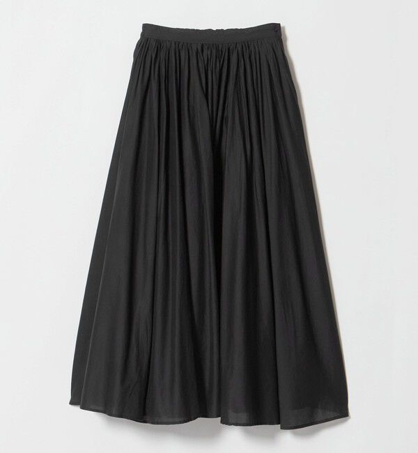 UNITED ARROWS「インディア ボイル スカート」|スカート|BLACK