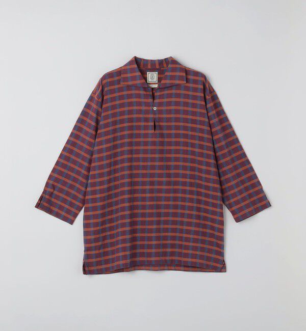 SHIPS「SHIPS: KHADI 7スリーブ カプリ シャツ」|シャツ・ブラウス|