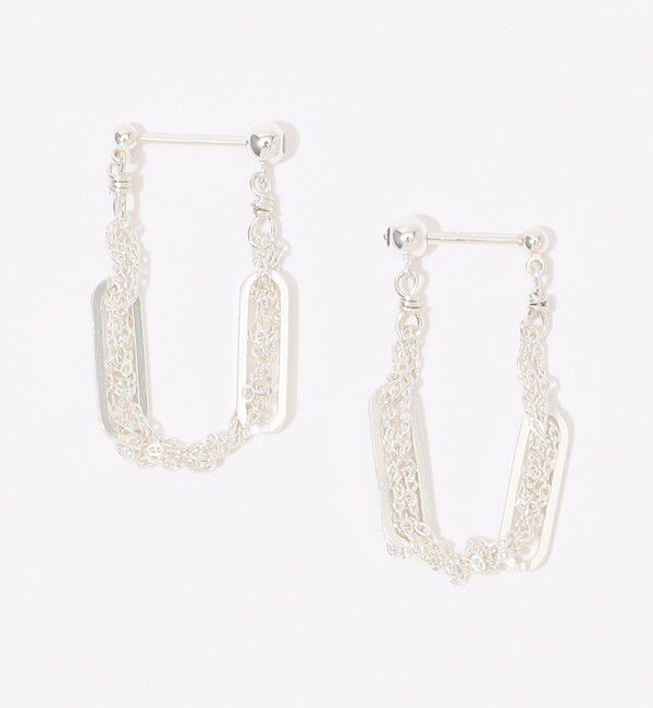 TOMORROWLAND GOODS「sumikaneko Chain ピアス」|ピアス|