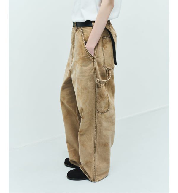 JOURNAL STANDARD「【FOLL / フォル】cotton duck faded painter pants」|チノ|