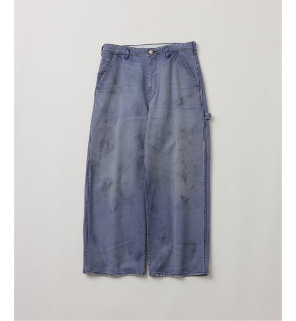 JOURNAL STANDARD「【FOLL / フォル】cotton duck faded painter pants」|チノ|ネイビー