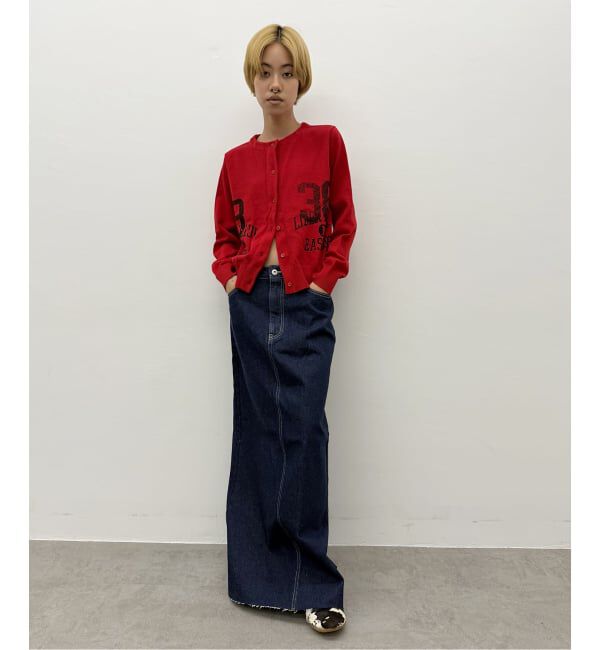 Oriens JOURNAL STANDARD「セルフカットロングデニムスカート」|スカート|