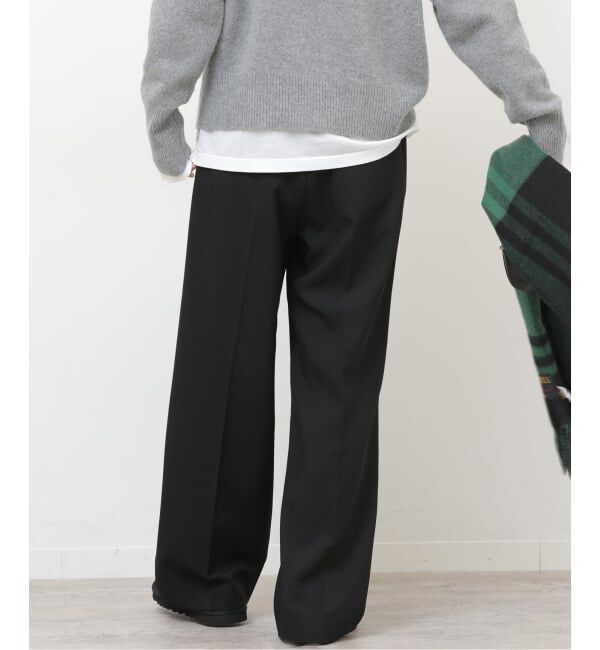 JOURNAL STANDARD relume「《WEB限定追加》マットウースフレアタックパンツ」|スラックス|
