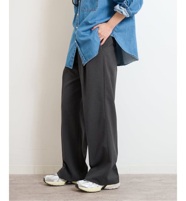 JOURNAL STANDARD relume「《WEB限定追加》マットウースフレアタックパンツ」|スラックス|