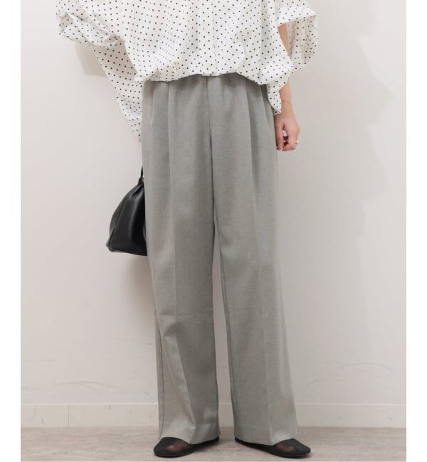 JOURNAL STANDARD relume「《WEB限定追加》マットウースフレアタックパンツ」|スラックス|