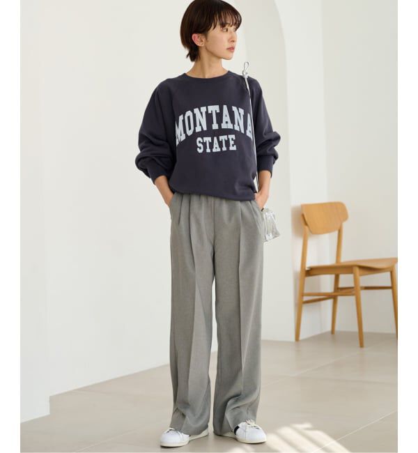 JOURNAL STANDARD relume「《WEB限定追加》マットウースフレアタックパンツ」|スラックス|