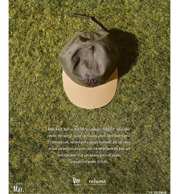 JOURNAL STANDARD relume「NEW ERA / ニューエラ 別注 9THIRTY(TM) ハードウォッシュ Dodgers」|キャップ・キャスケット|グレーC