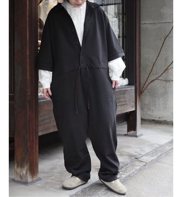 journal standard luxe「カノコ オールインワン」|オールインワン|ブラック