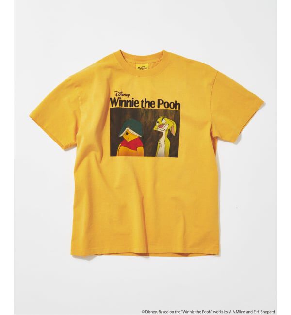 JOURNAL STANDARD「クマのプーさん プリントTシャツ」|Tシャツ・カットソー|マスタード