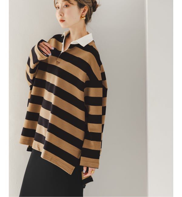 NOBLE「《WEB・札幌店限定追加》別注 COG THE BIGSMOKE IVY RUGBY JERSEY」|Tシャツ・カットソー|