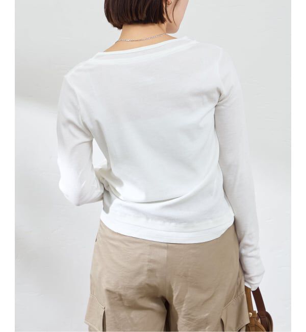 U by SPICK&SPAN「フェイクレイヤードガーゼフライストップス」|Tシャツ・カットソー|