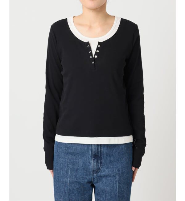 U by SPICK&SPAN「フェイクレイヤードガーゼフライストップス」|Tシャツ・カットソー|